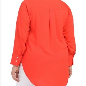 Rachel Rachel Roy Plus Asymmetrical Blouse